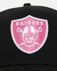 New Era Las Vegas Raiders 'Black Pink' 9FORTY A-Frame Snapback Black/Pink