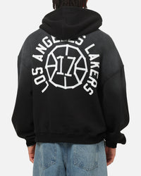 Mitchell & Ness Los Angeles Lakers Tape Hoodie Black