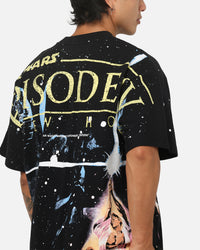 73Studio Star Wars '77 A New Hope All Print T-Shirt Black