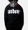 Soul By Ame Flower Hoodie Black
