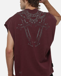 Saint Morta Renaissance Muscle T-Shirt Pigment Washed