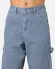 XXIII Striped Work Pant Navy Stripe