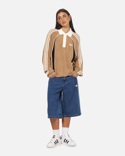 Adidas Retro Remix Teamgeist Long Sleeve Polo Cardboard