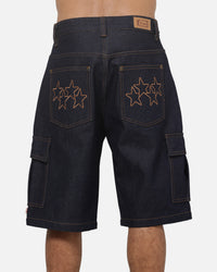 Carre Surplus Cargo Jorts Raw Blue
