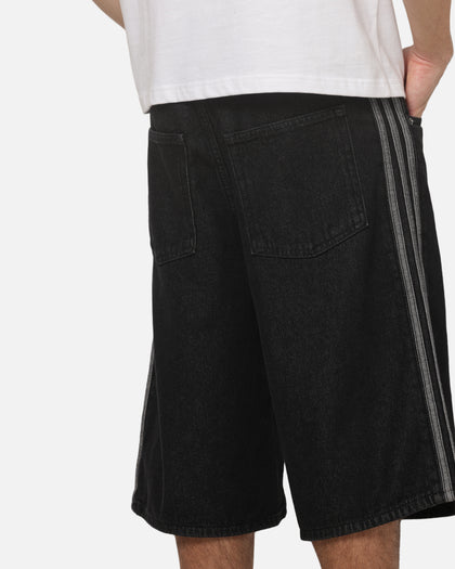 Adidas Firebird Denim Shorts True Black