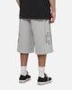 Saint Morta Marked Baggy Sweat Shorts Grey Marle