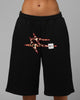 Loiter Hybrid Premium Shorts Black/Leopard