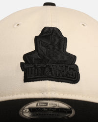 New Era Gold Coast Titans 'NRL Two Tone' 9TWENTY Strapback Chrome White/Black