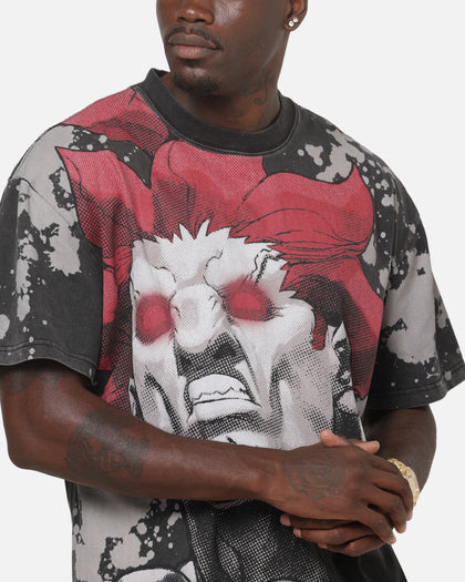 73Studio X Street Fighter Akuma All Over Print T-Shirt Black