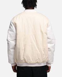 Carre MVP Varsity Jacket Cream/White