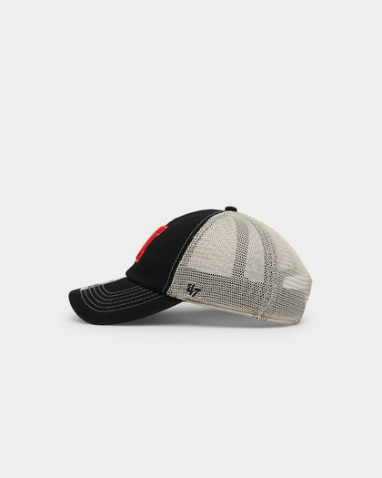47 Brand Nebraska Cornhuskers Trawler '47 Clean Up Strapback Black