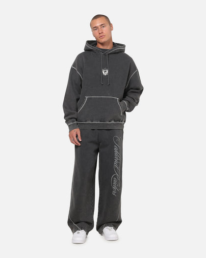Mitchell & Ness Las Vegas Raiders Star Script Hoodie Washed Black