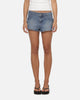 Ed Hardy Women's Butterfly Denim Shorts Indigo