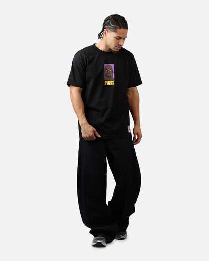 Mitchell & Ness Los Angeles Lakers Shaquille O'Neal Cartoon T-Shirt Black