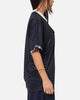 Reebok Monogram Football Polo T-Shirt Navy