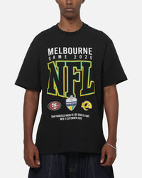 Majestic Athletic NFL Green and Gold T-Shirt Black
