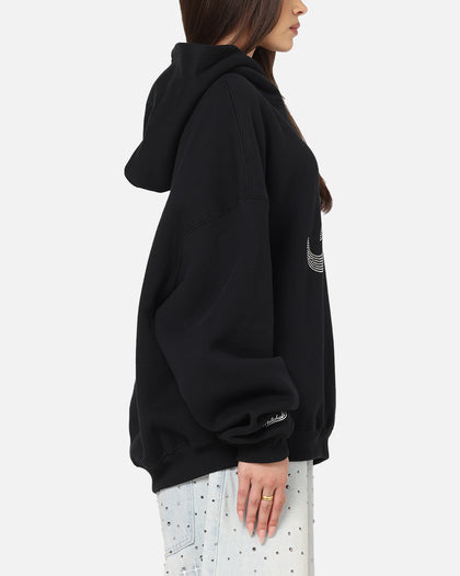 Mitchell & Ness Atlanta Braves Rhinestone Hoodie Faded Black
