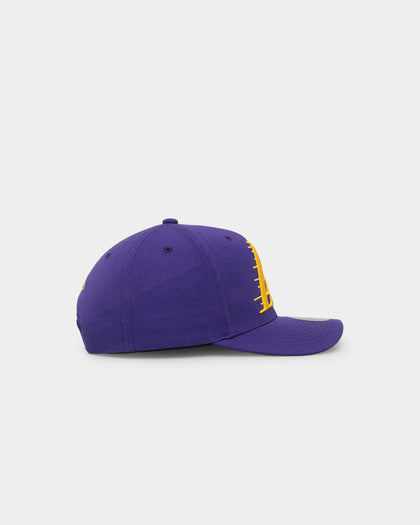 Mitchell & Ness Los Angeles Lakers 'Wool Blend' Snapback Purple