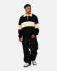 MNML Mohair Rugby Sweater Black/White
