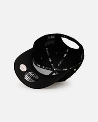 New Era San Francisco Giants 'Black Satin Hearts' 9FORTY A-Frame Snapback Black