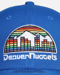 New Era Denver Nuggets 'HWC' 9SEVENTY Trucker Stretch Snapback Medium Blue
