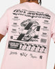 Mitchell & Ness Los Angeles Lakers Champ Chrome T-Shirt Pink