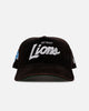 New Era Detroit Lions 'Washed Black NFL Golfer' Corduroy Golfer Snapback Washed Black