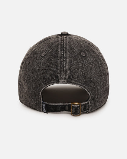 Von Dutch Washed Denim Dad Strapback Hat Washed Grey