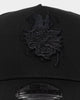 New Era St. George Illawarra Dragons 'Black On Black' 9FORTY A-Frame Snapback Black