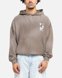 Saint Morta Venom Boxy Hoodie Sunfade Brown