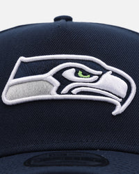 New Era Seattle Seahawks 'NFL Kickoff' 9FORTY A-Frame Snapback Navy