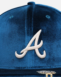 New Era Atlanta Braves 'Velvet Visor Clip' 59FIFTY Fitted OTC