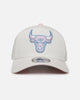 New Era Chicago Bulls 'Easter Pastel' 9FORTY A-Frame Snapback Chrome White