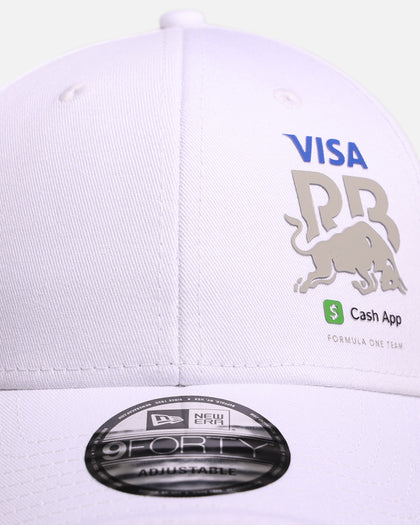 New Era x Red Bull Racing Visa Cards Flawless 9FORTY A-Frame Strapback White