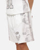 Mitchell & Ness Chicago Bulls Snow Camo Authentic Mesh Shorts White