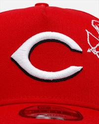 New Era Cincinnati Reds 'Cherub Official Team Color' 9FORTY A-Frame Snapback Red