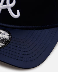 New Era Atlanta Braves 'Team Color Satin' 9FORTY A-Frame Snapback Official Team Color