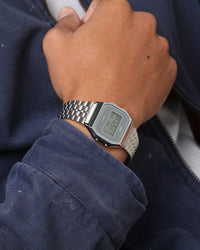 Casio A159WEVJ-7D Watch Silver