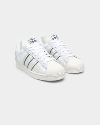 Adidas Superstar Cloud White / Aluminium / Vivid Red