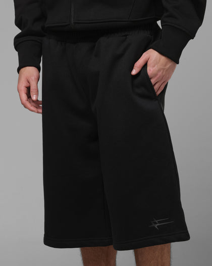 Loiter Ultra Hybrid Fleece Shorts Black