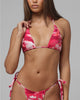 Loiter Women's Starborn Bikini Top Pink Camo