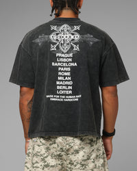 Loiter Chrome Dome T-Shirt Washed Black