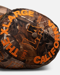 X-Large Pillbox Snapback Real Tree Camo
