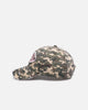 Von Dutch Distressed Dad Strapback Camo Pink