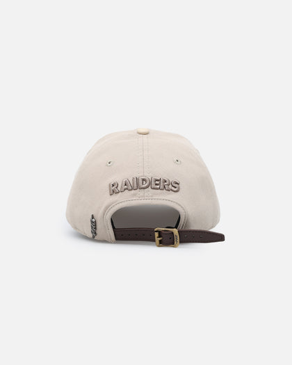 Pro Standard Las Vegas Raiders Dad Hat Strapback Taupe
