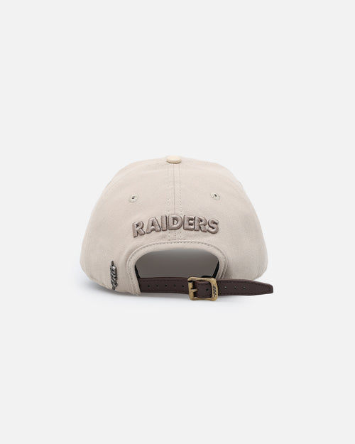 Pro Standard Las Vegas Raiders Dad Hat Strapback Taupe