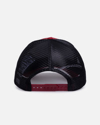 New Era AS Roma 'Tonal' 9FORTY A-Frame Trucker Snapback Dark Red