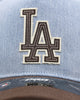 Pro Standard Los Angeles Dodgers 'Denim Suede' Pro Pinch Strapback Denim