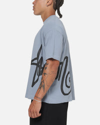 S Double Big Shawn Heavyweight T-Shirt Light Blue