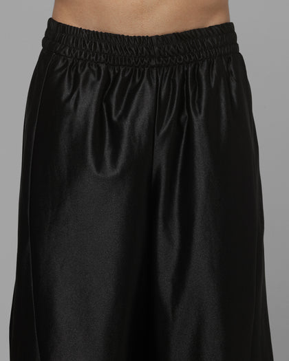 Loiter Impact Satin Shorts Black